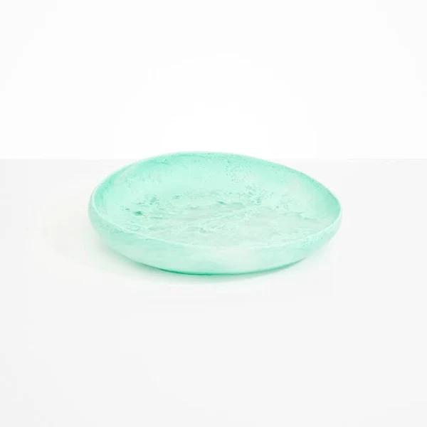 Large Resin Earth Bowl - Mint