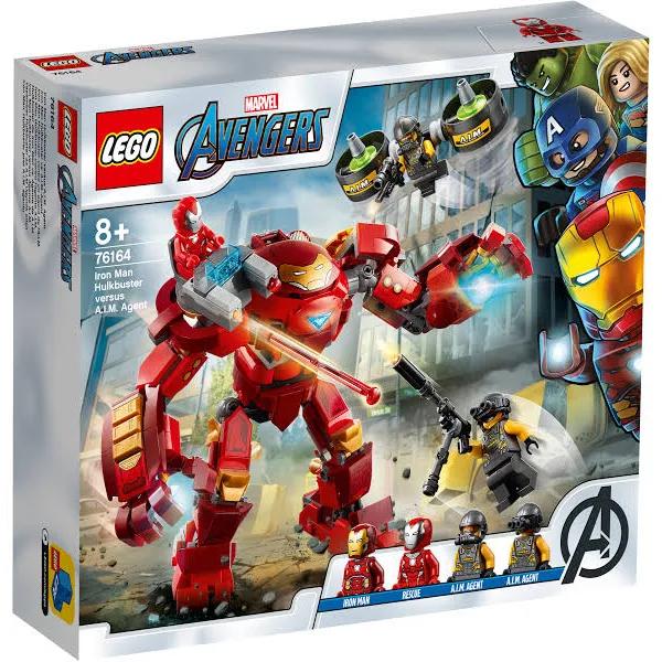 LEGO 76164 Marvel Iron Man Hulkbuster Versus A.I.M. Agent