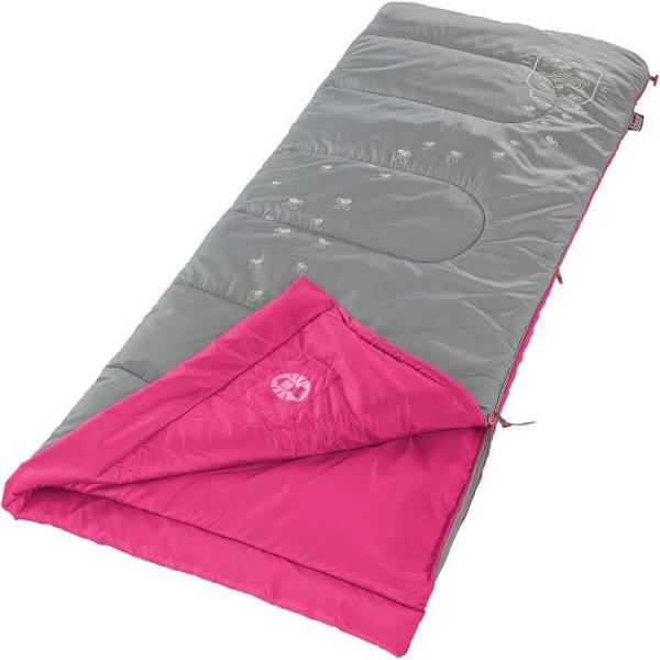 Coleman FyreFly ILLUMI Bug Sleeping Bag, Kids, Pink