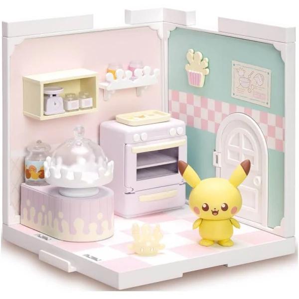 Pokemon Poke Peace House Kitchen Milcery & Pikachu