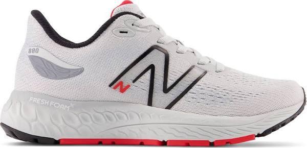 New Balance Kids' Fresh Foam x 880v12 Light Aluminum/True Red - Size 1