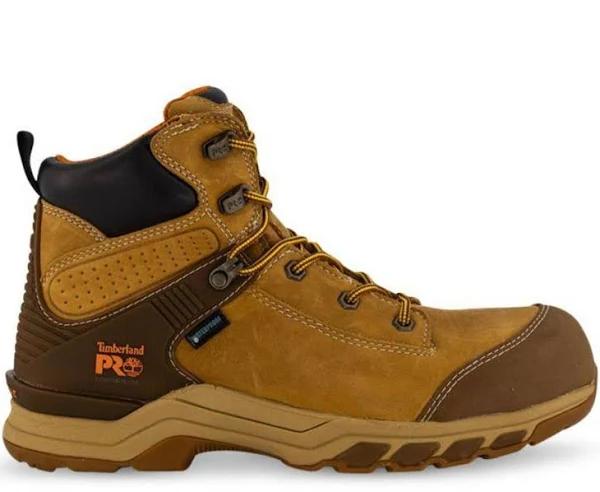 Timberland Pro Hypercharge 6" Composite Toe Safety Boots - Wheat / US 12