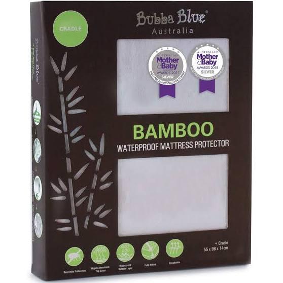 Bubba Blue Bamboo - Cradle Mattress Protector