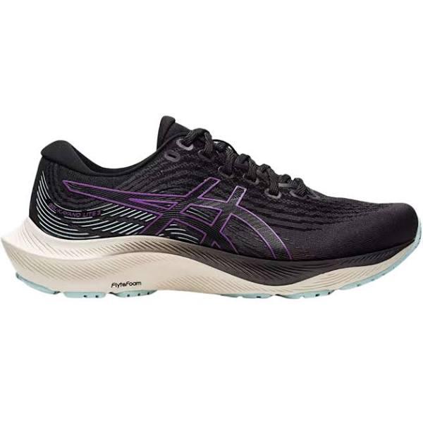 ASICS Gel-Kayano Lite 3 Womens, 8 / Black/Cyber Grape 001