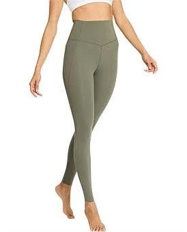 David Jones Nimble in Motion Pocket Legging in Dusty Olive, Size Medium