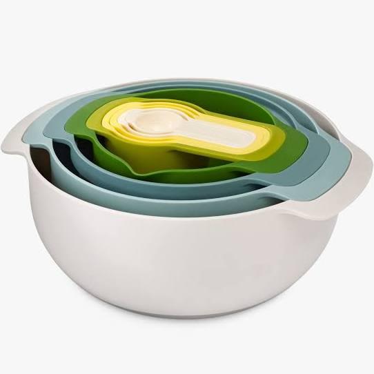 Joseph Joseph Nest 9 Plus Bowl Set (Opal)