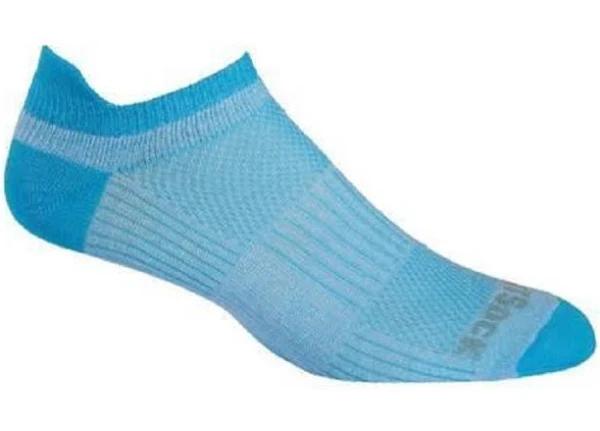 Wrightsock Coolmesh II Tab Mens Socks Blue Large