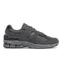 New Balance Unisex 2002RX Black/Castlerock/Silver Metalic - Size 14