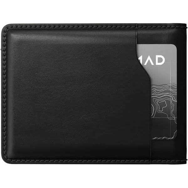 Nomad Bifold Wallet - Black Horween Leather