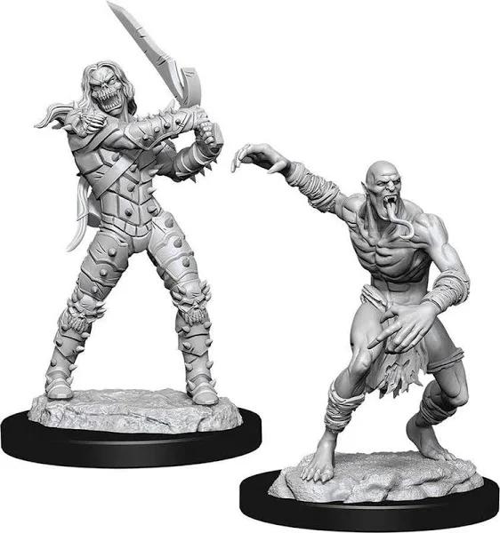 D&D - Wight & Ghast (Nolzurs Marvelous Unpainted Miniatures)