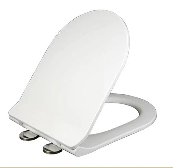 Style Toilet Seat Soft Close Luxury White Thin Heavy Duty Quick Release U Shape B4A4 - AfterPay & zipPay Available