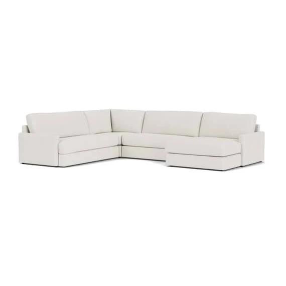 KINGSCLIFF Fabric Modular Sofa Snow by Freedom