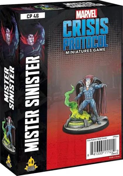 Marvel Crisis Protocol Miniatures Game Mister Sinister