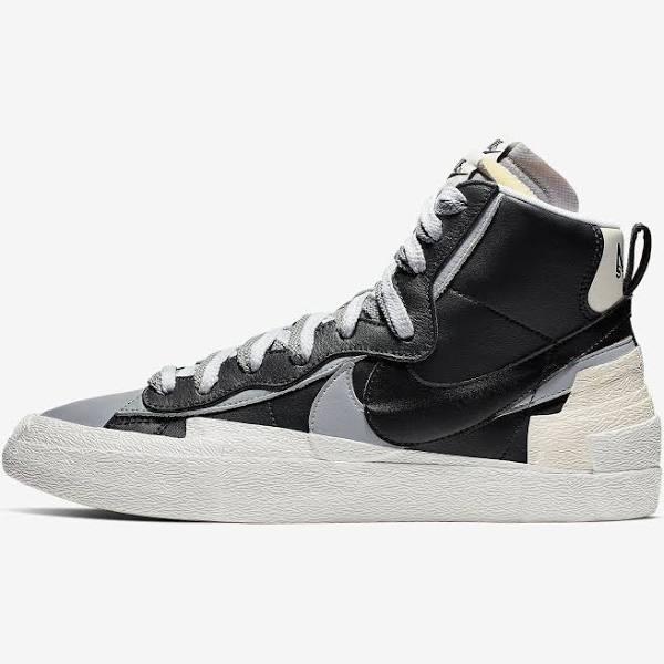 Nike Blazer Mid 'Sacai - Black/Grey' Shoes - Size 4.5