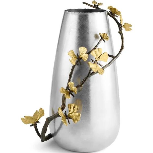 Michael ARAM Butterfly Ginkgo Centerpiece Floor Vase