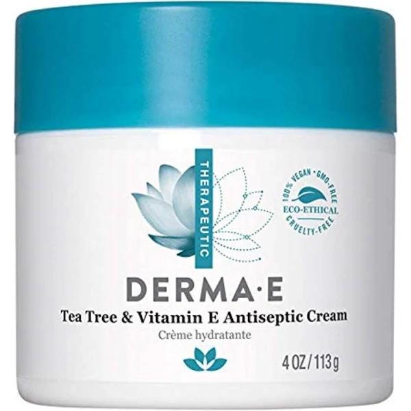 Derma E Tea Tree & Vitamin E Relief Cream 4 oz (113 g)