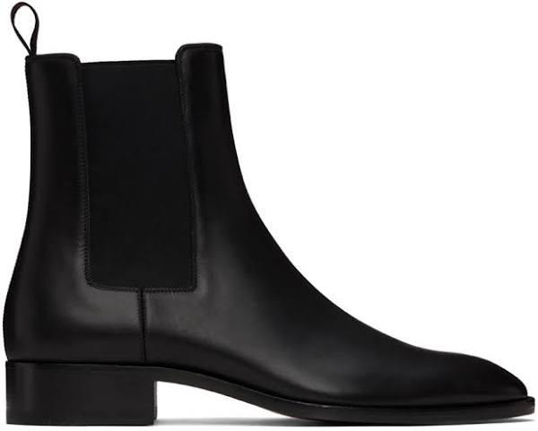 Christian Louboutin Black Samson Chelsea Boots