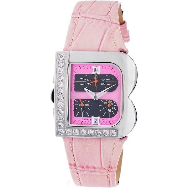 Laura Biagiotti LB0002L-03Z Ladies Quartz Watch Pink 33mm