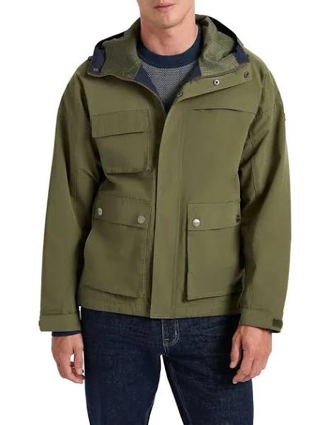 Marcs Men Toronto Spray Proof Jacket in Green, Size S