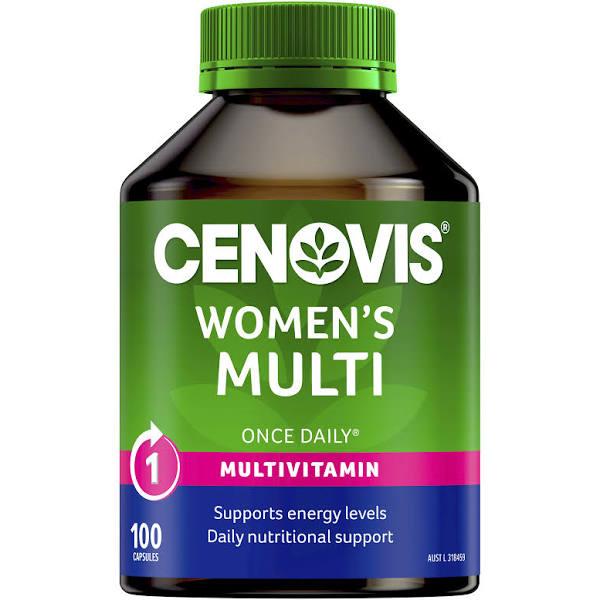 Cenovis Once Daily Women's Multi 100 Capsules