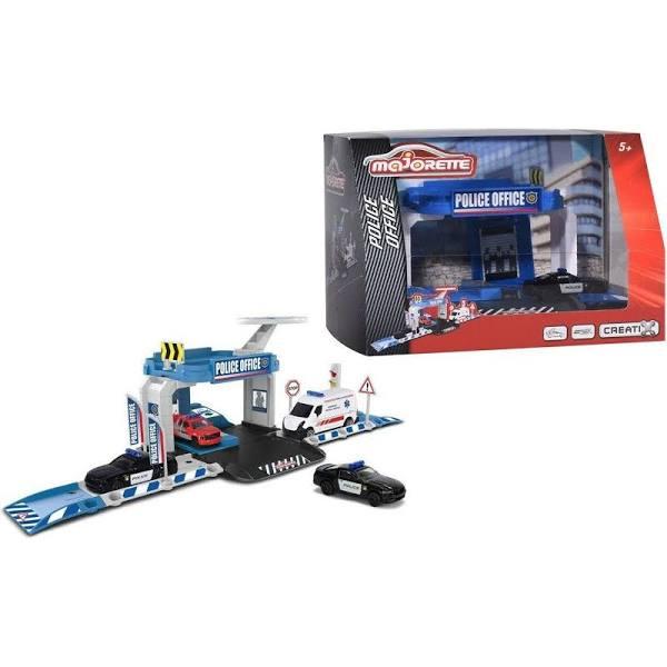 Majorette Creatix Police Station Playset With 1 Car