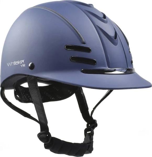 Whitaker Childrens/Kids Club Riding Helmet (Navy/Black) (S-M)