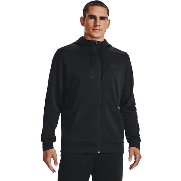 Under Armour Rival Fleece Full Zip Hoodie Black - XS