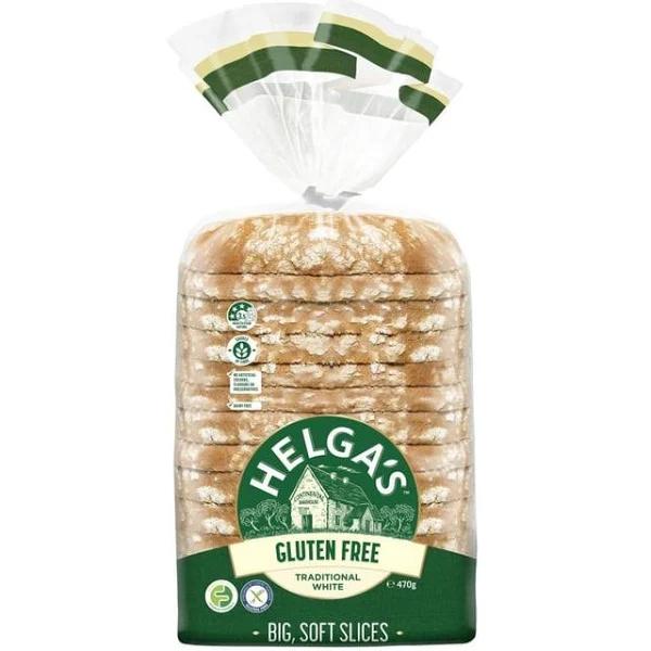 Helga's Gluten Free White Bread Slices 470g