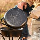 Lodge Yellowstone Cast Iron Bucking Bronco Combo Cooker 26cm - 3L