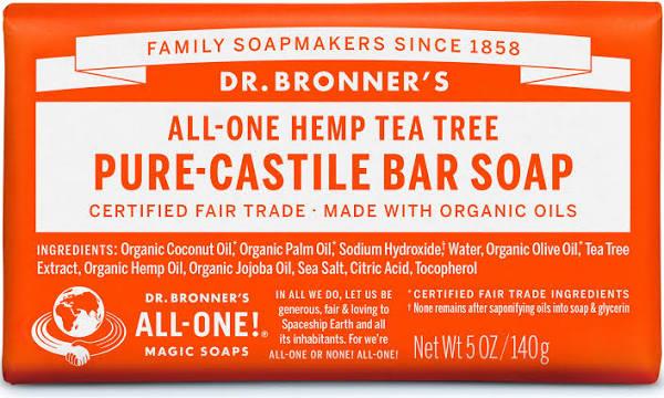 Dr Bronner's Pure-Castile Soap Eucalyptus 140 Gr Tea Tree