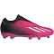 adidas-X Speedportal.3 Laceless Firm Ground Boots-Unisex-Team Shock Pink 2 / Zero Metalic / Core Black-9