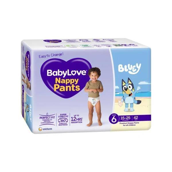 BabyLove Nappy Pants (15-25kg) Size 6