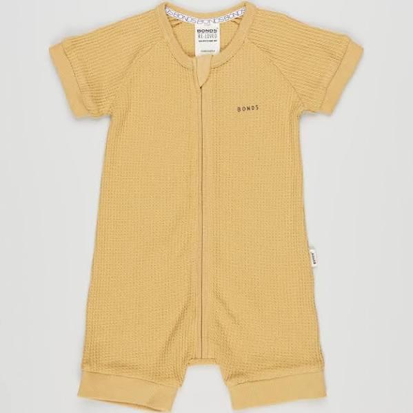 Bonds Organics Romper in Mustard Rush Size: 6-12 Months