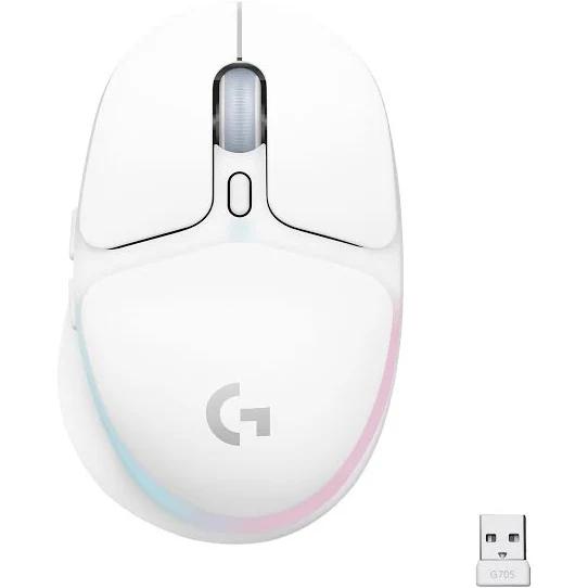 Logitech G705 Wireless Gaming Mouse (White)