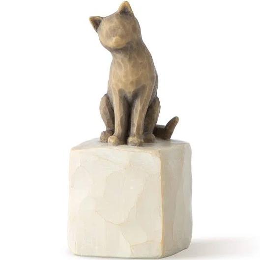 Willow Tree - Love My Cat (Dark) Figurine