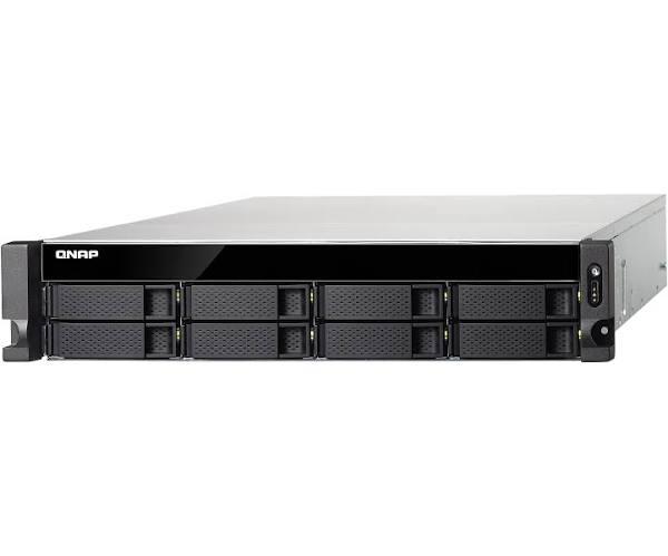 QNAP TS-877XU-RP-3600-8G NAS 8 Bay Black