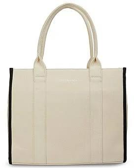 David Jones Tony Bianco Lana Canvas Tote Bag in beige/black