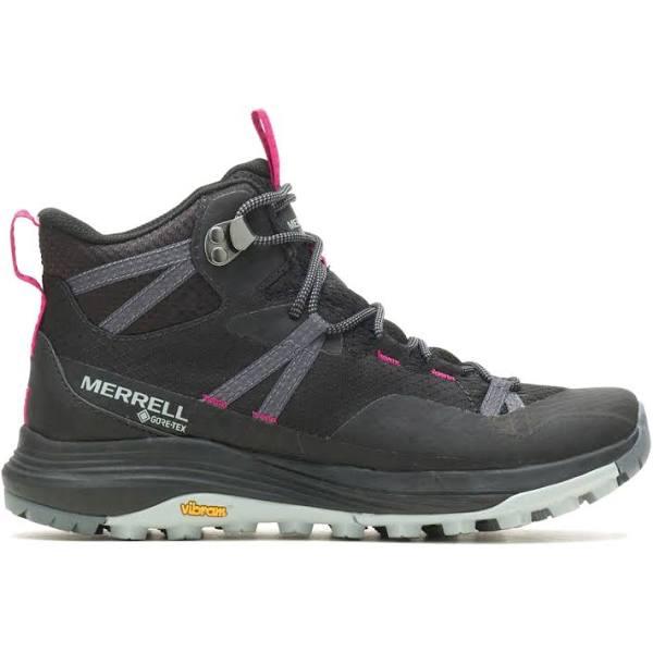 Merrell Womens Siren 4 Mid GTX Waterproof Boots - Black - UK 5