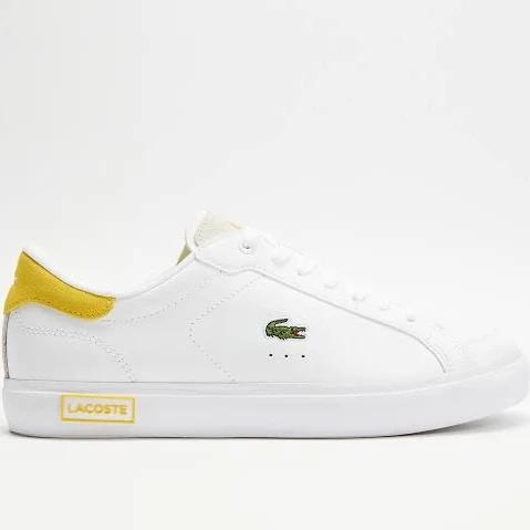 Lacoste Powercourt Women Shoes - White - Size: 9 - Foot Locker