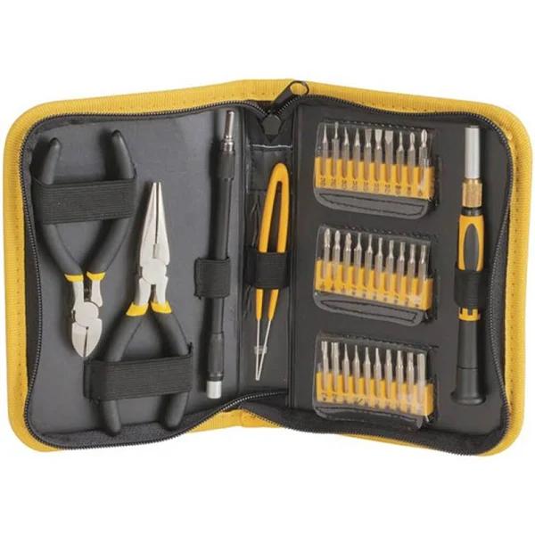 35 Piece Multi-purpose Precision Tool Kit With Vinyl Case