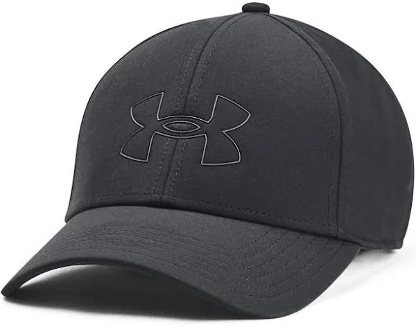 Under Armour Blitzing Adjustable Cap Black Matte White