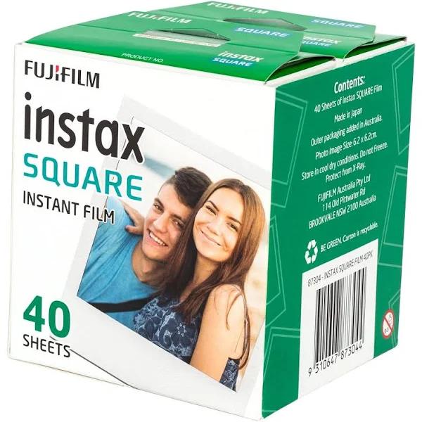 Fujifilm Instax 40 Pack Square Film