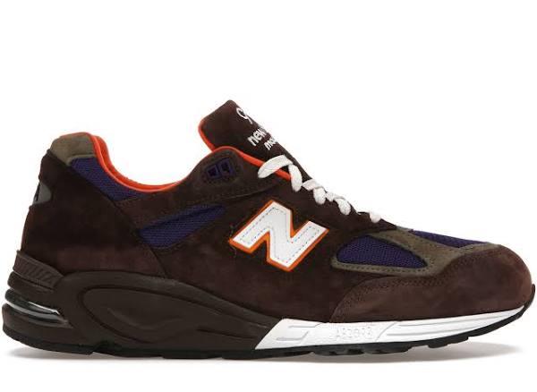 New Balance Brown Made in USA 990v2 Sneakers