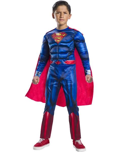 Superman Deluxe Lenticular Child Costume 3-5