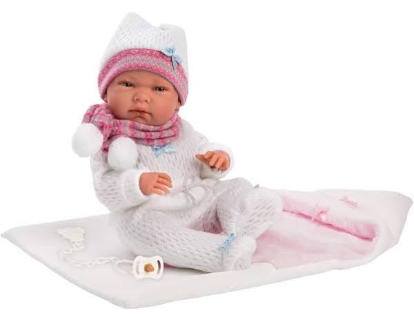 Llorens Doll Nicole Infant Baby Girl with Sleeping Mat 40cm 73868