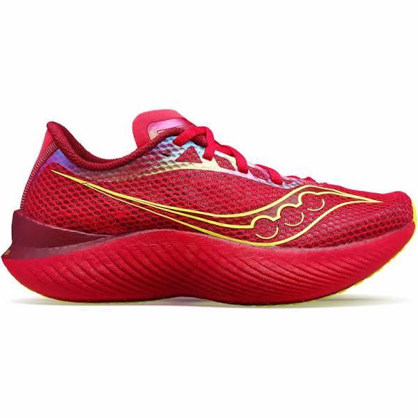 Saucony Endorphin Pro 3 Shoes Red Yellow Women - 40