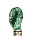 DMC Pearl Cotton Skein Size 5 27.3yd Dark Parrot Green