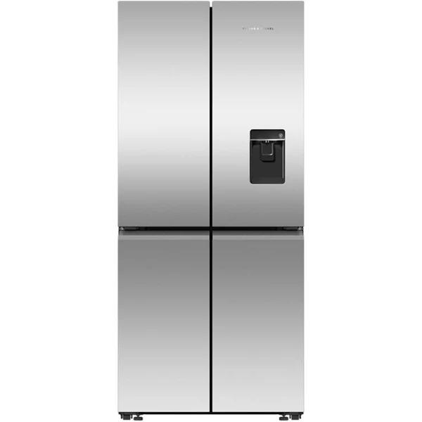 Fisher & Paykel RF500QNUX1 498L Quad Door Ice & Water Fridge (Stainless Steel)