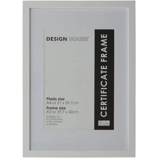 Design House A3 Poster Frame White