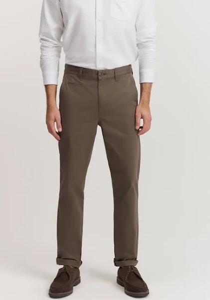 Country Road Verified Australian Cotton Tapered Fit Stretch Chino in Brown 28